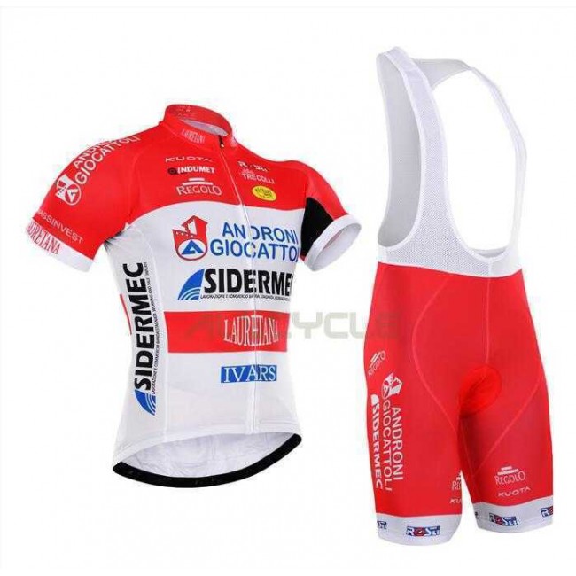 2016 Androni Fietskleding Set Fietsshirt Met Korte Mouwen+Korte Koersbroek
