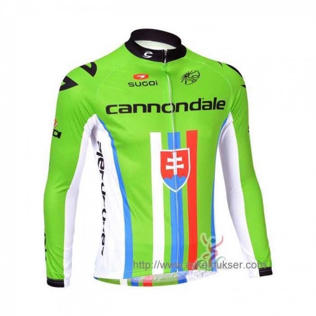 Cannondale Slovacca Champion Wielershirt Lange Mouwen