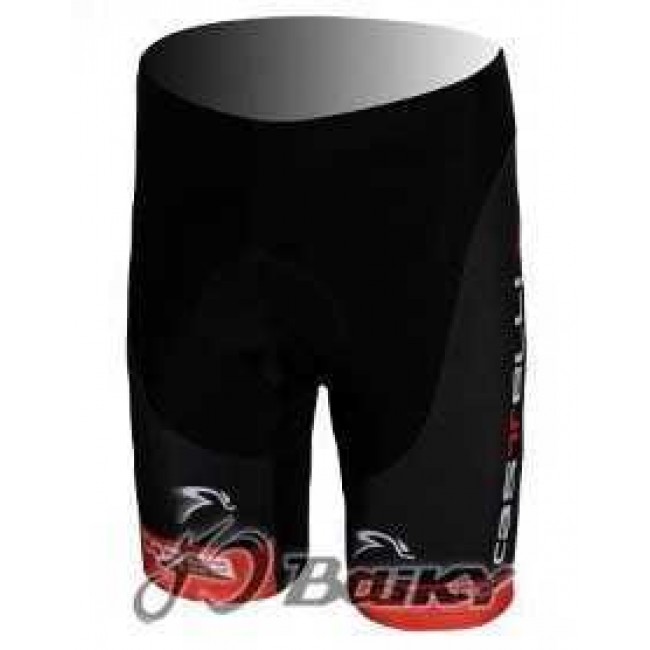 Castelli Pro Team Korte Fietsbroeken Rood