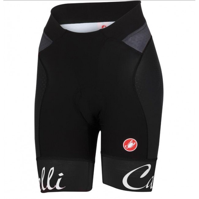 2016 Castelli Vrouwen Free Aero Korte Fietsbroeken Zwart
