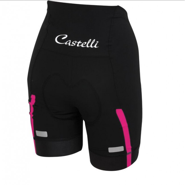 2016 Castelli Vrouwen Velocissima Wielershirt Korte Roze