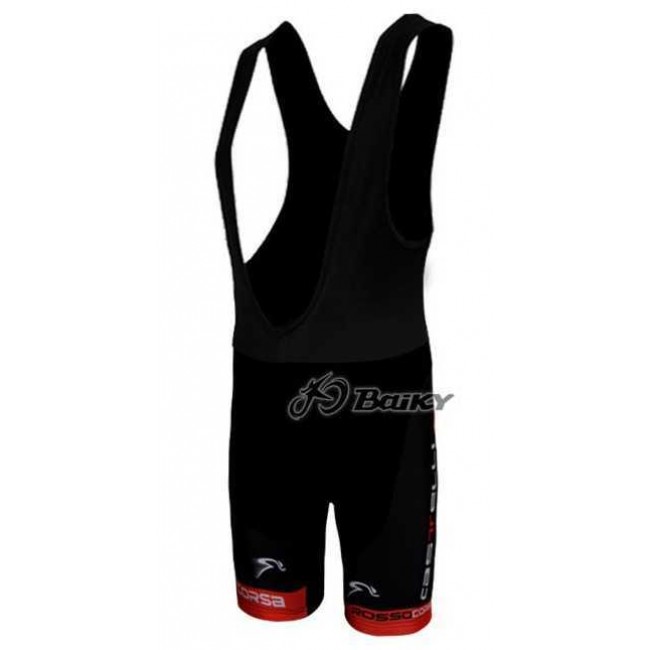 Castelli Pro Team Korte Fietsbroeken Bib Zwart