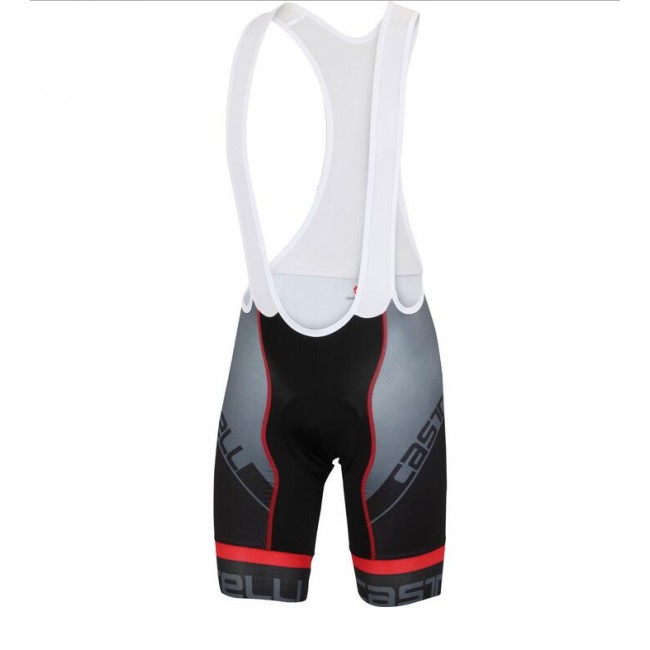 2016 Castelli Volo Korte Fietsbroeken Bib Rood