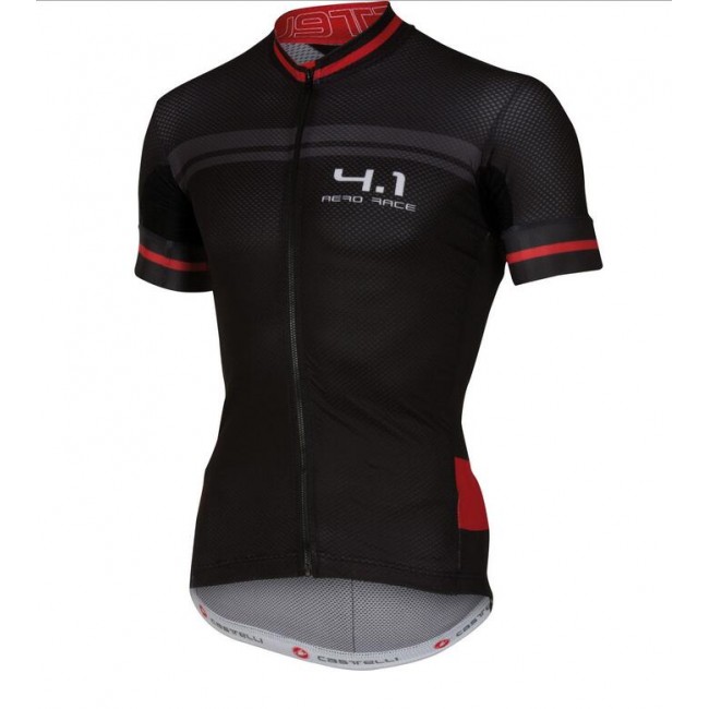 2016 Castelli Free Aero Race 4.1 Wielershirt Korte Mouw Zwart