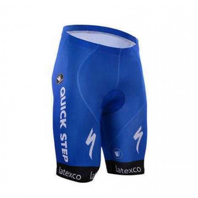 2016 Etixx-Quick Step Wielerkleding Fietsbroek Korte Blauw