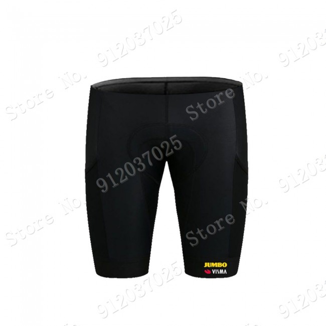 New Jumbo Visma 2021 Korte Fietsbroeken Bib E3ZcDn