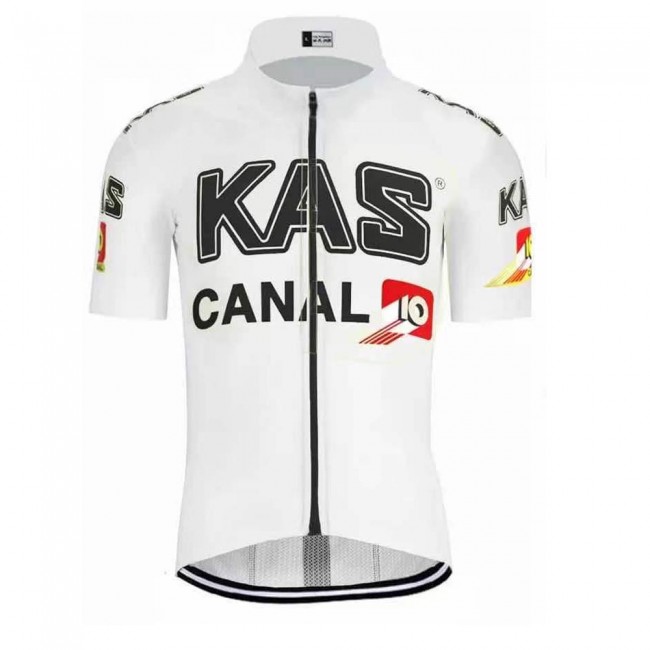 KAS Pro 2021 Team Fietskleding Fietsshirt Korte Mouw+Korte Fietsbroeken OrwywG