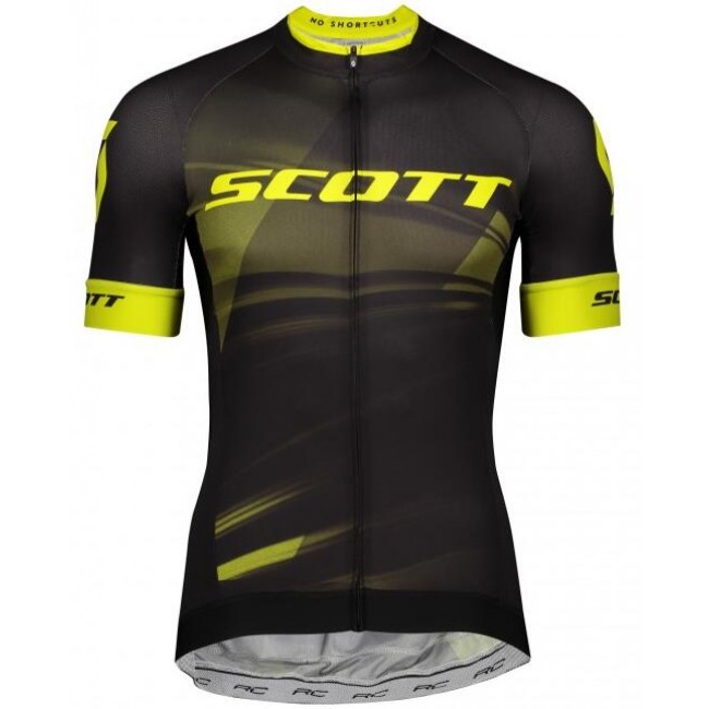 Wielerkleding Profteams 2020 SCOTT RC Pro Wielershirt Met Korte Mouwen Zwart