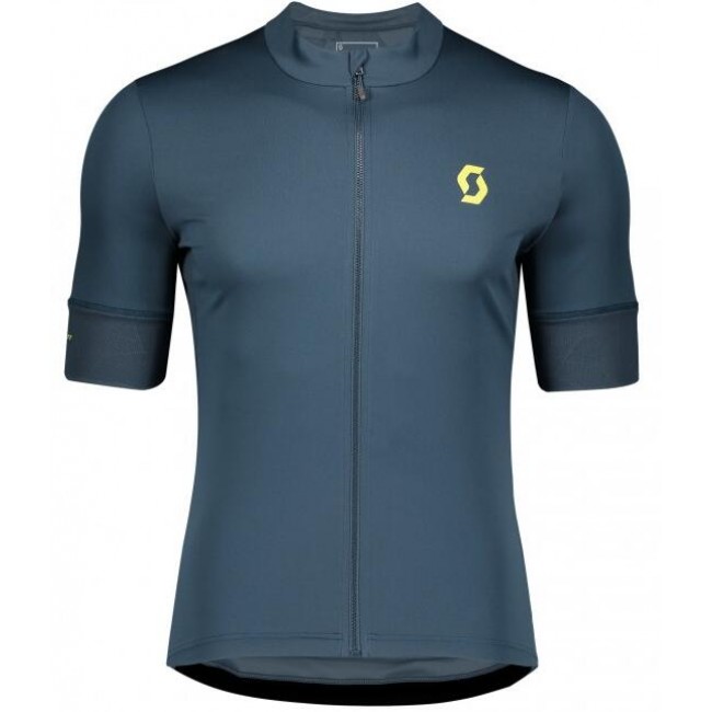 Wielerkleding Profteams 2020 SCOTT ENDURANCE 10 Wielershirt Met Korte Mouwen Blauw