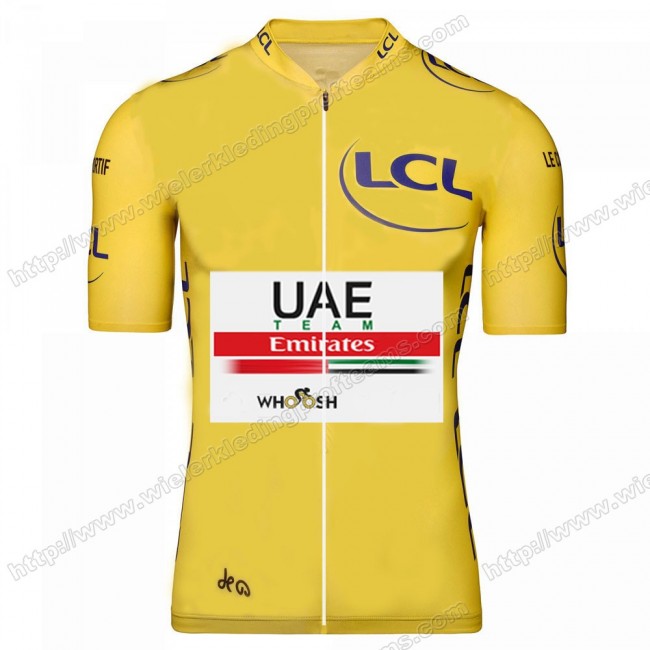 UAE EMIRATES Tour De France 2020 Fietsshirts Korte Mouws UOZBL
