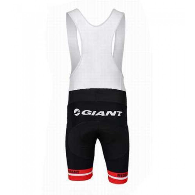 2014 Giant Wielershirts Korte Koersbroek Zwart Rood