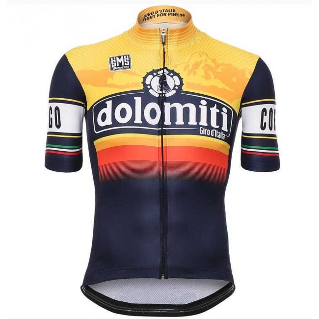 2016 GIRO D'ITALIA Wielershirt Korte Mouw Oranje Geel