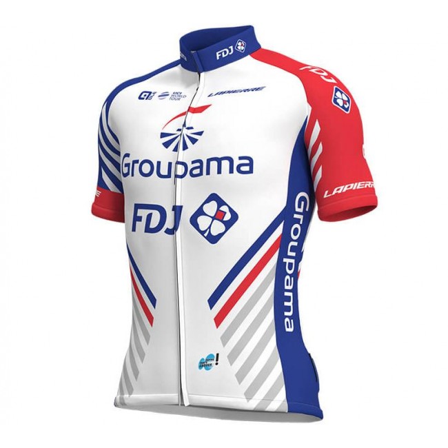 GROUPAMA-FDJ 2018 Wielershirt Korte Mouw
