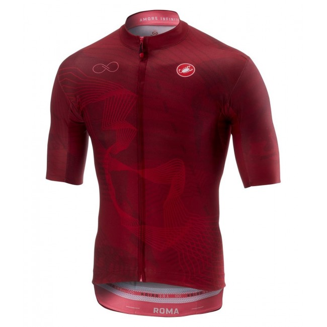 Giro D'Italia 2018 Roma Wielershirt Korte Mouw