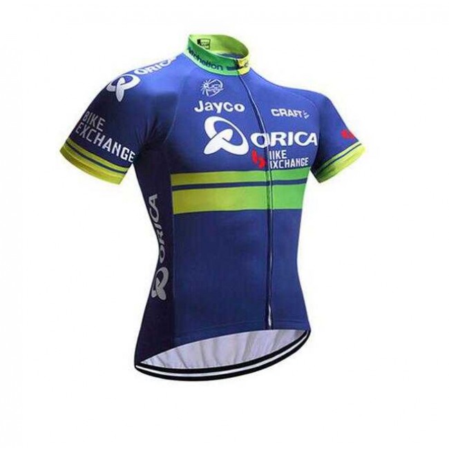 2017 Orica Wielershirt Met Korte Mouwen