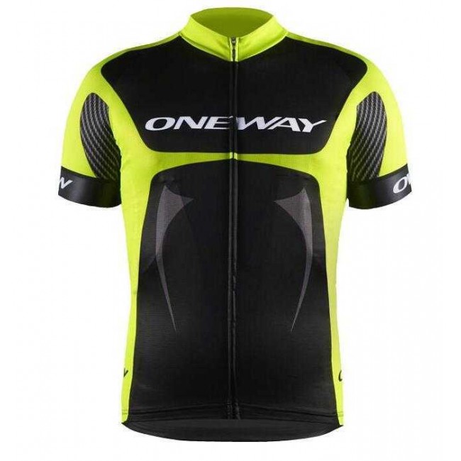 2017 Team One Way Wielershirt Met Korte Mouwen