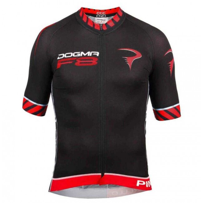 2016 Trikot Pinarello Tour F8 Wielershirt Korte Mouw Rood